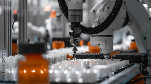 a robotic factory