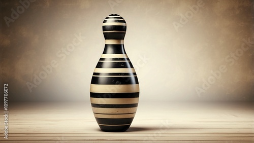 bowling ball on wooden table