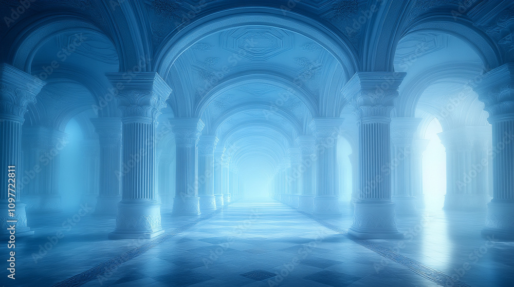 breathtaking ice palace with crystalline columns rising from a frozen expanse, radiating an otherworldly glow, evoking a sense of magic and serenity in an ethereal, dreamlike atmosphere breathtaking ice palace with crystalline columns rising from a frozen expanse, radiating an otherworldly glow, evoking a sense of magic and serenity in an ethereal, dreamlike atmosphere