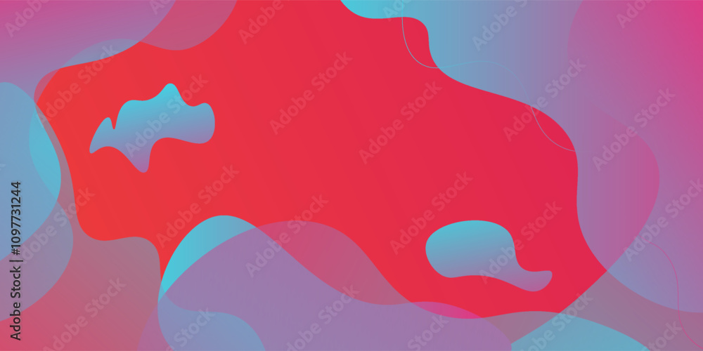 Modern abstract fluid background with blue and pink wave design. eps10 Modern abstract fluid background with blue and pink wave design. eps10