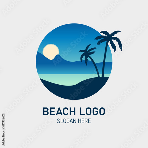 Wallpaper Mural Beach Logo Torontodigital.ca