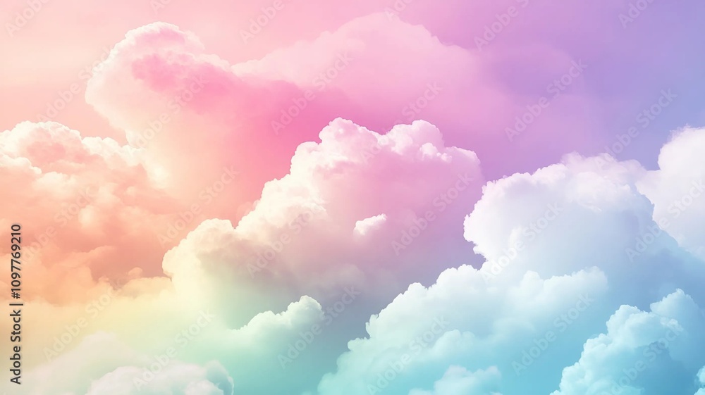 Soft Pastel Gradient: A Calming Blend of Gentle Hues, Generative AI Soft Pastel Gradient: A Calming Blend of Gentle Hues, Generative AI