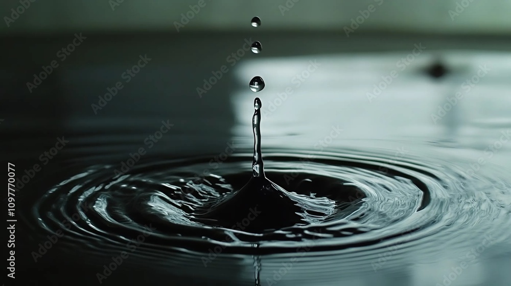Water Droplet Effect: A Mesmerizing Visual, Generative AI Water Droplet Effect: A Mesmerizing Visual, Generative AI