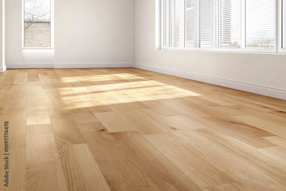 bright, empty room featuring light wood flooring and large windows, creating warm and inviting atmosphere. sunlight enhances natural beauty of wood bright, empty room featuring light wood flooring and large windows, creating warm and inviting atmosphere. sunlight enhances natural beauty of wood
