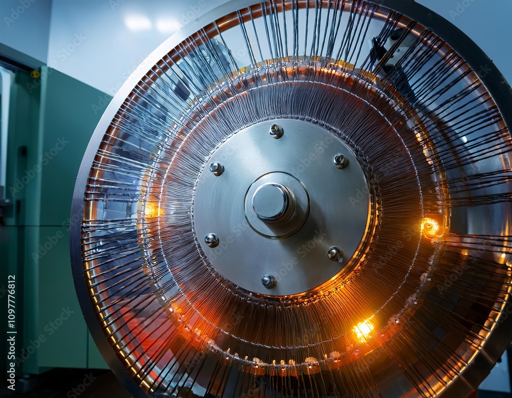 Nuclear reactor core generating energy, confining charged particles with magnetic field Nuclear reactor core generating energy, confining charged particles with magnetic field