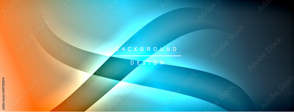 Gradient and shadow wave line geometric background. Vector Illustration For Wallpaper, Banner, Background, Card, Book Illustration, landing page Gradient and shadow wave line geometric background. Vector Illustration For Wallpaper, Banner, Background, Card, Book Illustration, landing page