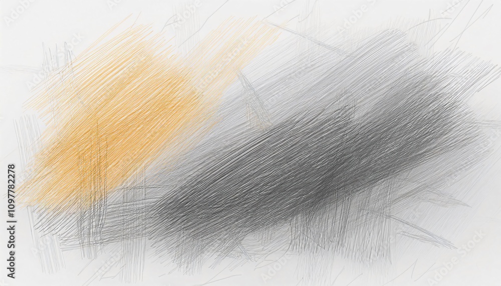 Obraz premium White background, Pencil scribble surface