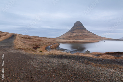 The most famous mountain in Iceland