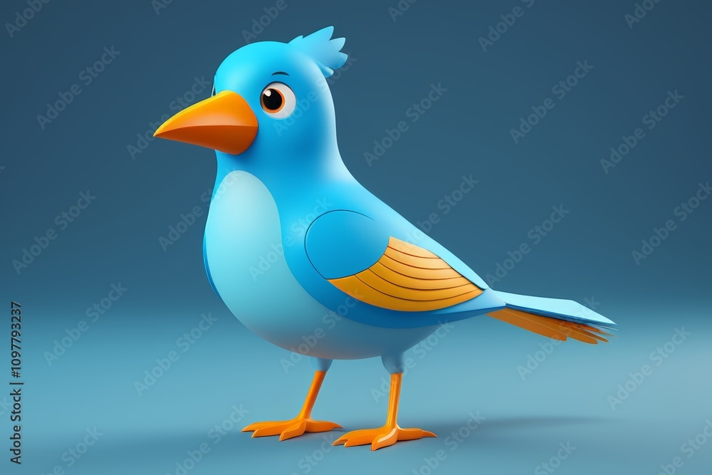 a close up of a blue bird with a yellow beak a close up of a blue bird with a yellow beak