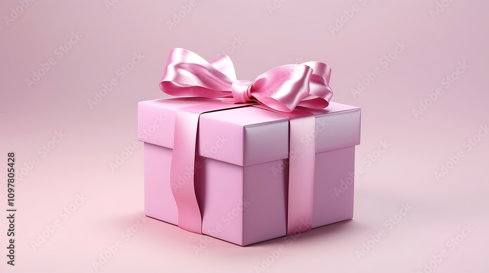 Pink-Colored Gift Box Isolated on Plain Background
Pink-Colored Gift Box Isolated on Plain Background