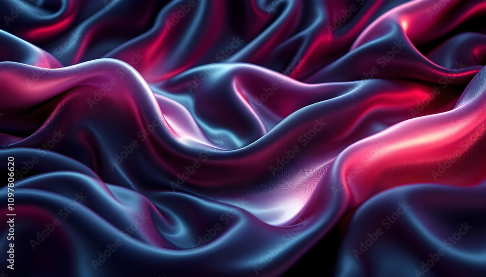 Obraz premium Midnight Silk Dreams