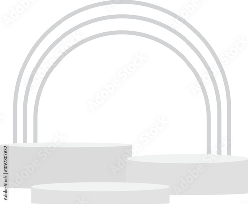 Podium silver