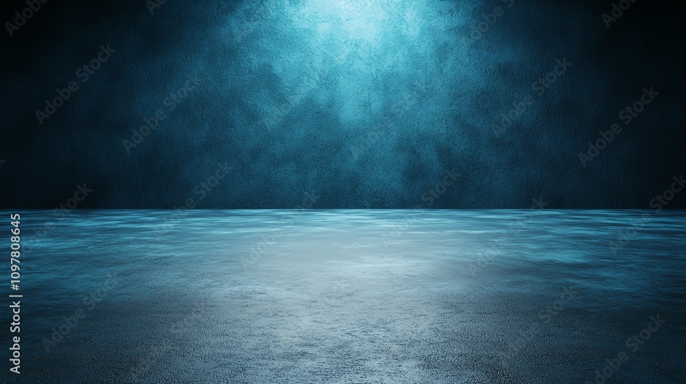 A captivating abstract scene with dramatic blue lighting and fog, perfect for backgrounds or visual effects. A captivating abstract scene with dramatic blue lighting and fog, perfect for backgrounds or visual effects.