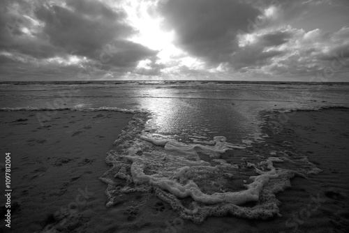 rising water  on the north sea