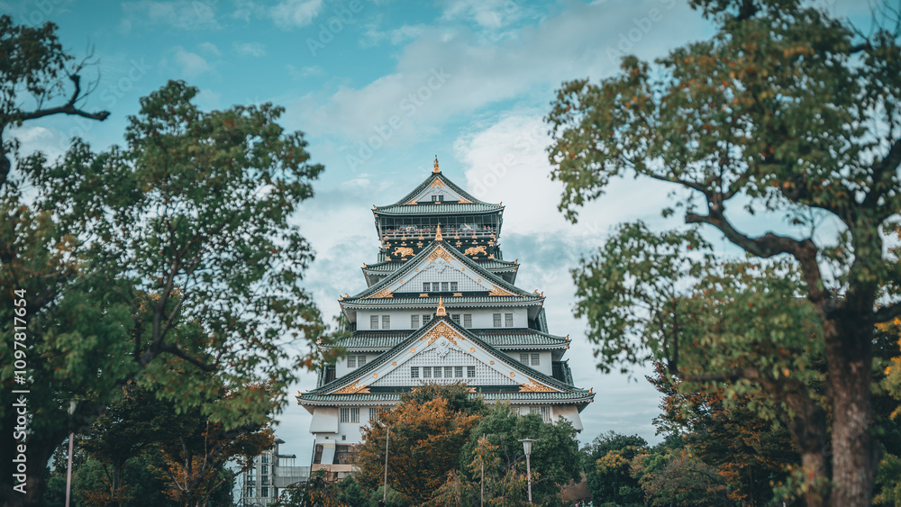 Fototapeta premium 오사카 풍경