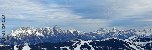 Wallpaper Mural Wunderschöne Winterlanschaft in den Alpen Torontodigital.ca