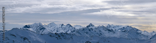 Wallpaper Mural Wunderschöne Winterlanschaft in den Alpen Torontodigital.ca