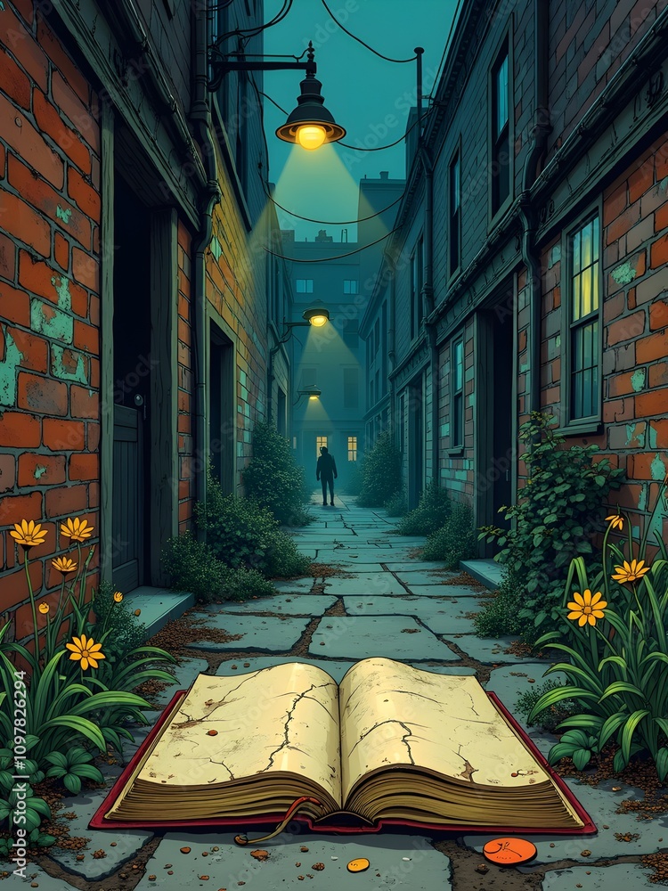 old book in the town