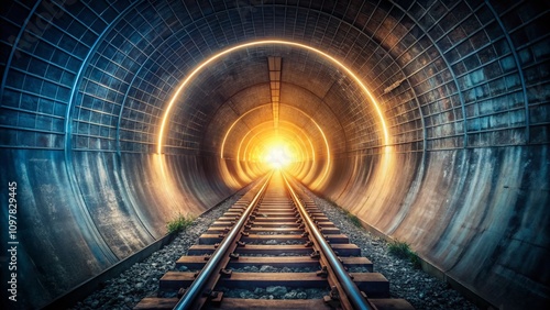 Conceptual Photography Depicting Tunnel Vision with a Focus on Narrow Perspectives, Mental Barriers, and the Journey of Self-Discovery Through Abstract Imagery