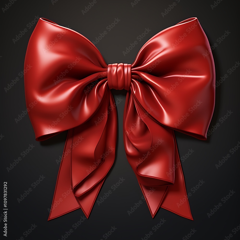 Red-Colored Bow Isolated Against a Plain Background
Red-Colored Bow Isolated Against a Plain Background