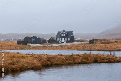 In the middle of the clouds