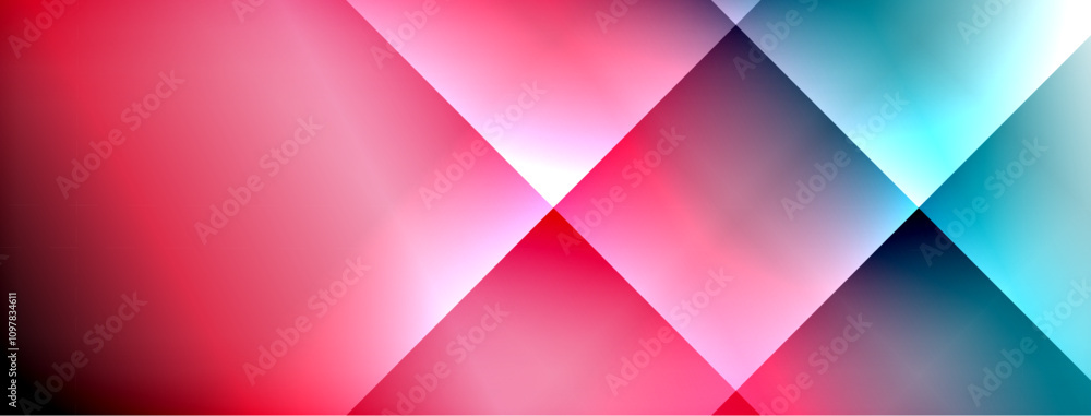 Obraz premium Light shadow lines dynamic gradient background