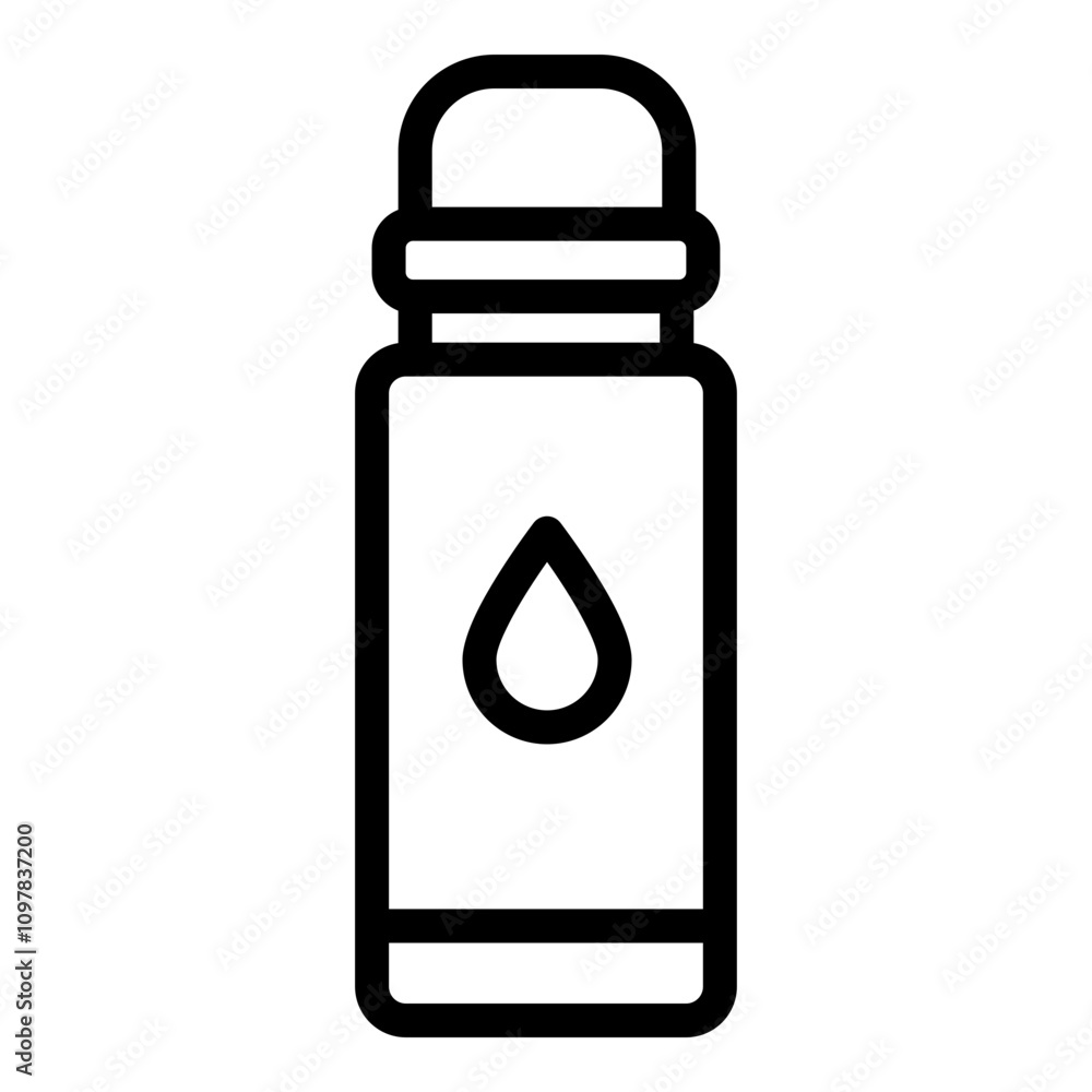 Water bottle icon. Vector line icon Water bottle icon. Vector line icon