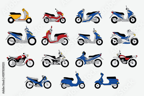 Motorcycle Illustration