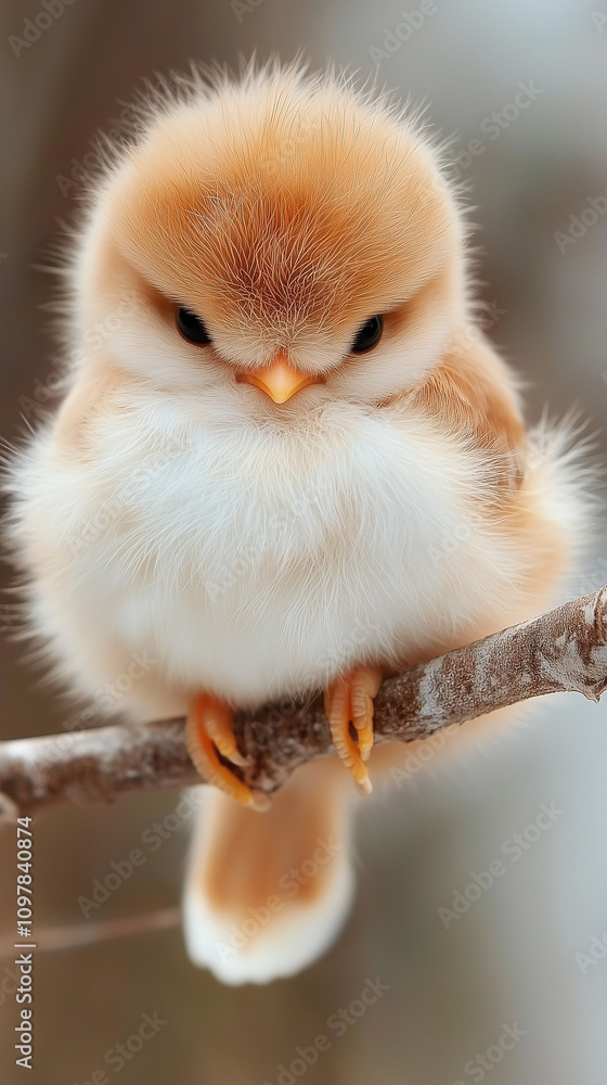 Fototapeta premium bird on a branch