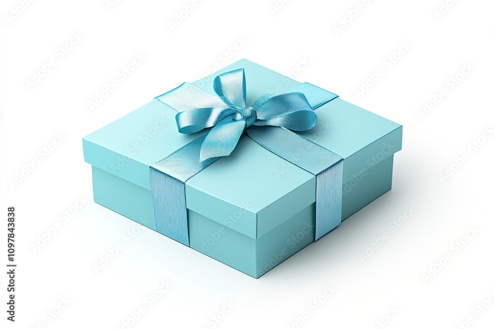 Foldable gift box packaging with a magnetic closure isolated on a white background Foldable gift box packaging with a magnetic closure isolated on a white background