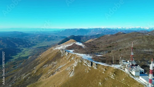 Nanos, a stunning mountain plateau in southwestern Slovenia, offers breathtaking views, unique karst landscapes, and exceptional hiking trails. This natural landmark is a popular destination photo