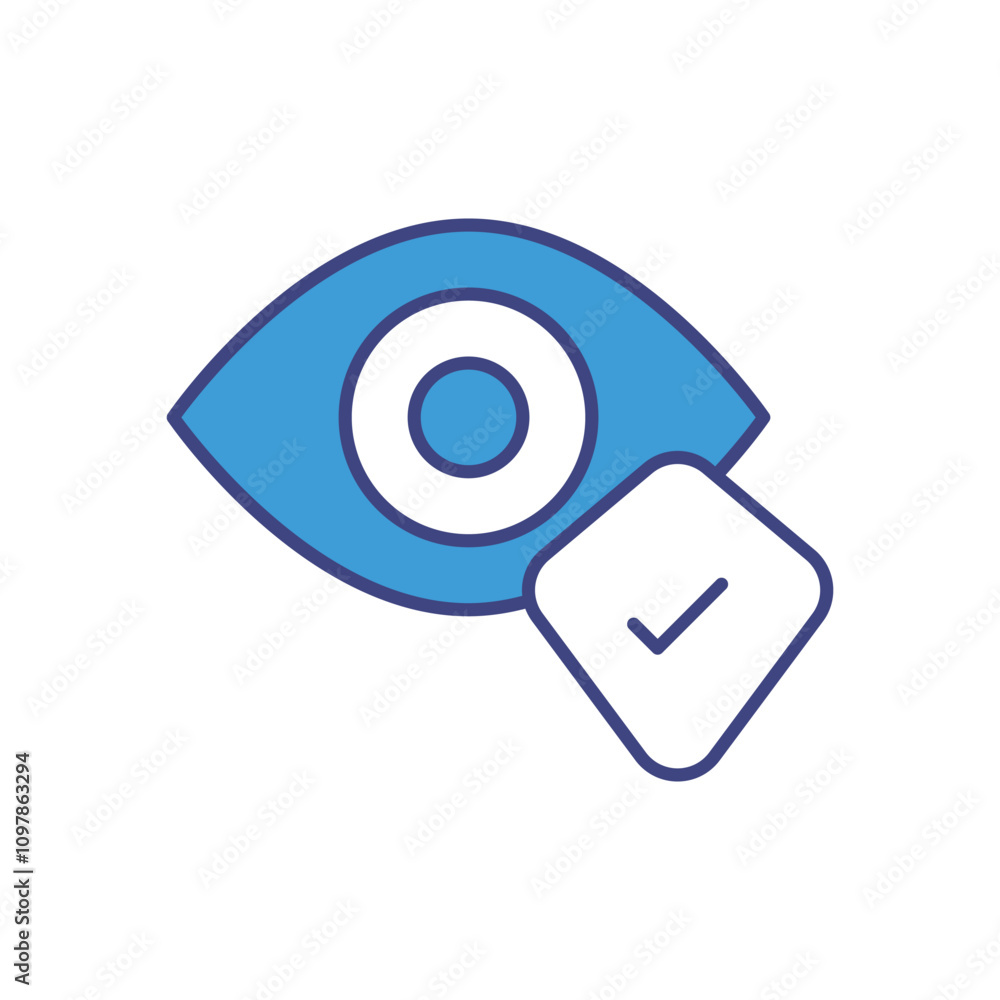 Data Privacy vector icon stock illustration Data Privacy vector icon stock illustration