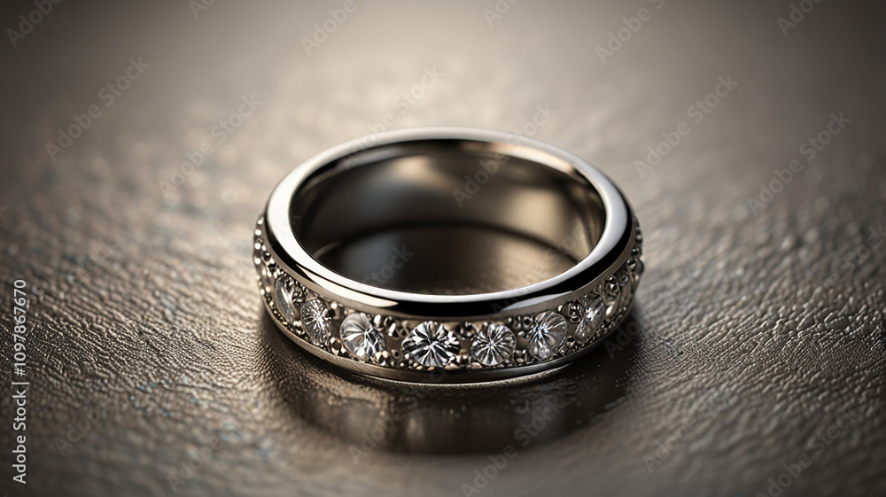wedding rings on leather backgound wedding rings on leather backgound