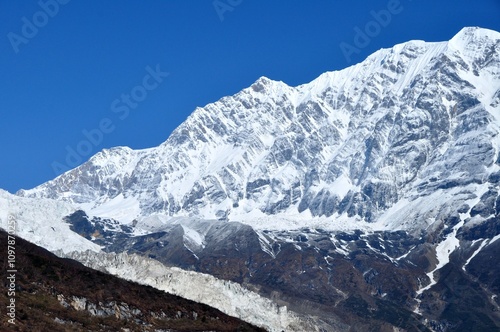 snow covered mountains Nepal Himalayas