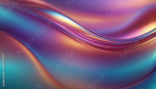 Fluid Colors Abstract Background 