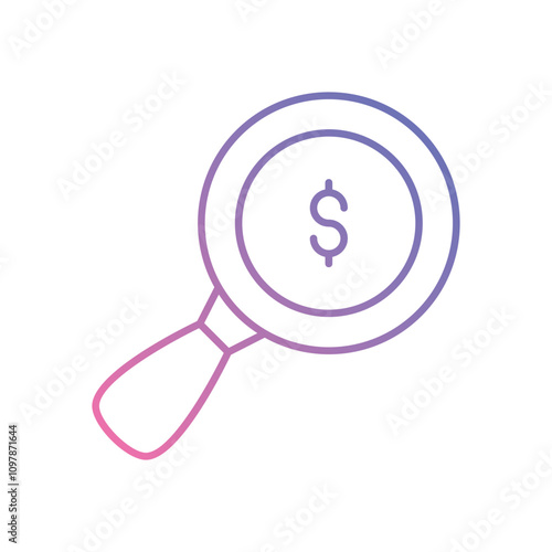 Fraud Detection  vector icon stock illustration