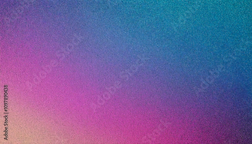 Vibrant Gradient Grain Texture with Blue and Pink Hues, Abstract background