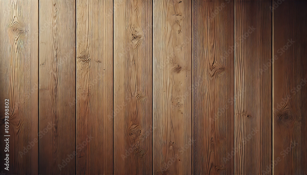 Fototapeta premium 薄茶色の木の板の木目の背景壁紙素材3