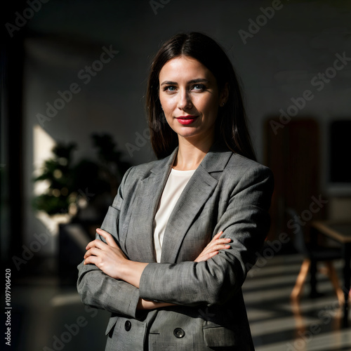 Successful Business Woman - Corporate Portrait | XYZ Consulting photo