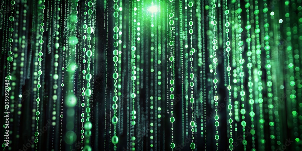 Matrix Style Binary Background with Falling Numbers for Futuristic Digital Art and Technology Themes in Abstract Conceptual Photography Matrix Style Binary Background with Falling Numbers for Futuristic Digital Art and Technology Themes in Abstract Conceptual Photography