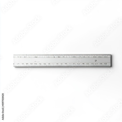 ruler isolated on white