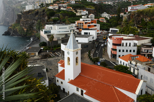 Obraz na płótnie view of Camara de Lobos - historical city of Madeira (Portugal) w salonie