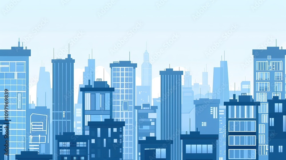 Blue_modern_architecture_bustling_city_sky Blue_modern_architecture_bustling_city_sky