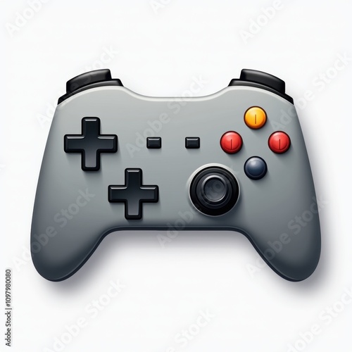 High-Detail Gaming Controller Icon photo