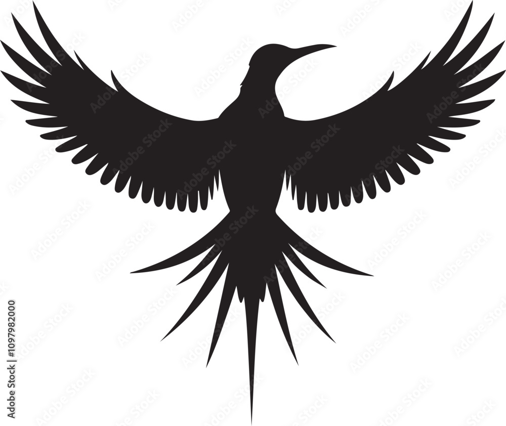 Obraz premium Bird vector art illustration