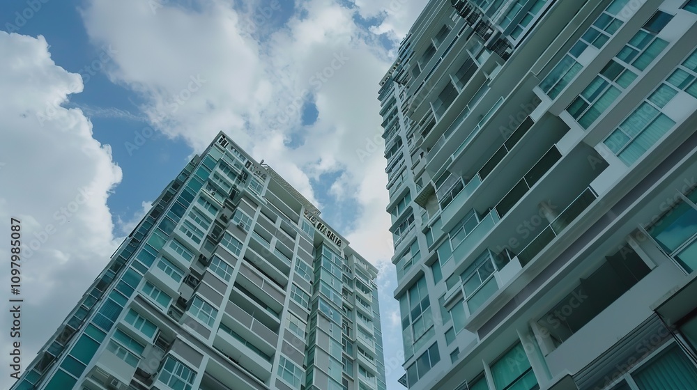 Fototapeta premium Beautiful_architecture_exterior_city_lands