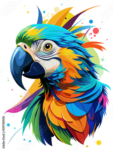 blue and yellow macaw ara