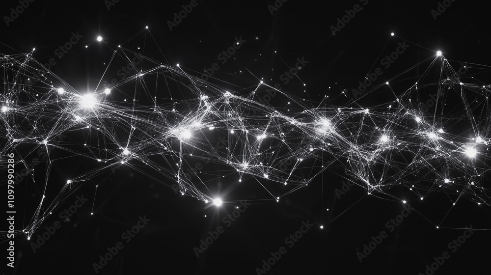 Obraz premium Smart digital Innovation city with connection network reciprocity over the sunset cityscape. of future wireless digital city and social media networking systems that connects people with in city