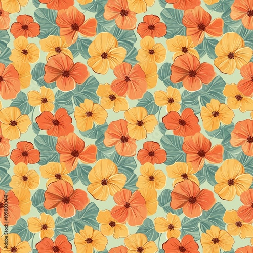 flower pattern graphic