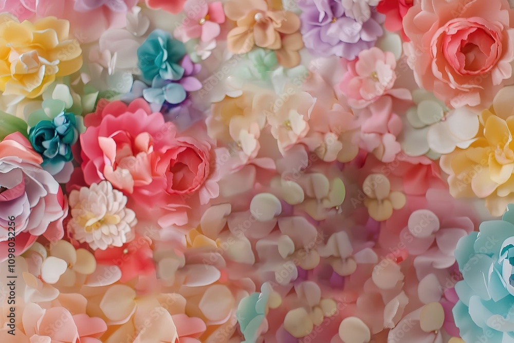 Obraz premium rose background